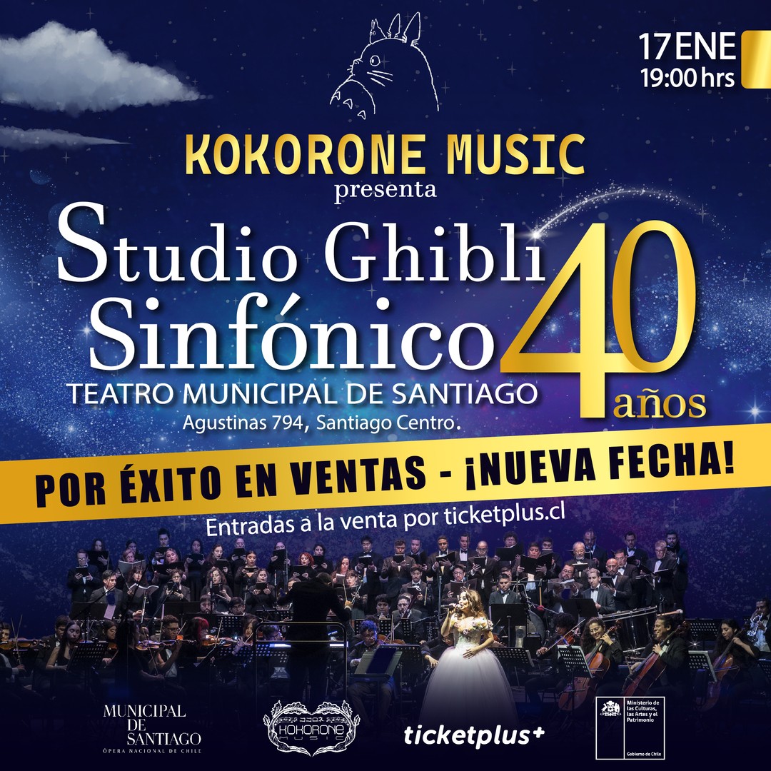 STUDIO GHIBLI SINFÓNICO · 40 AÑOS  por Kokorone Music