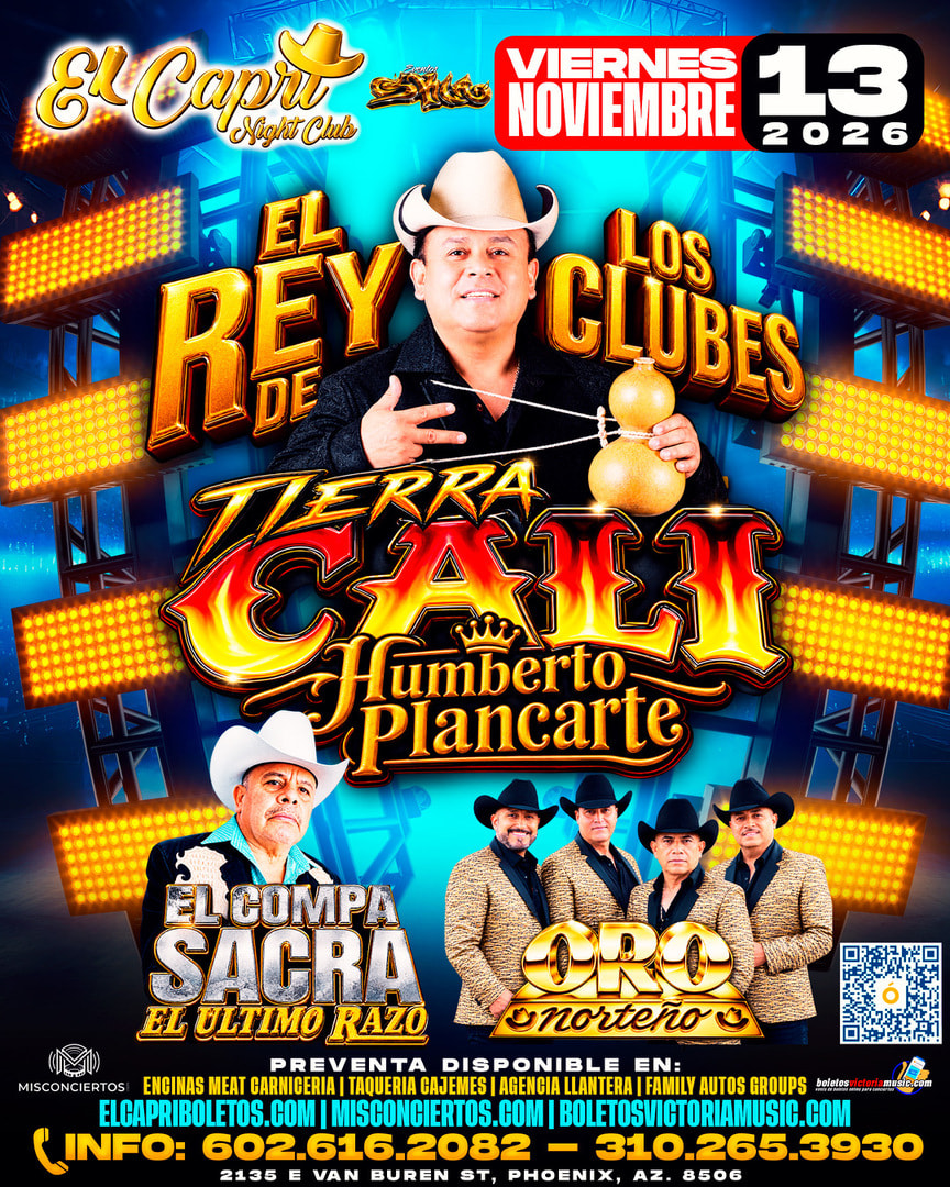 Tierra Cali de Humberto Plancarte-El Compa Saca-Oro Norteño
