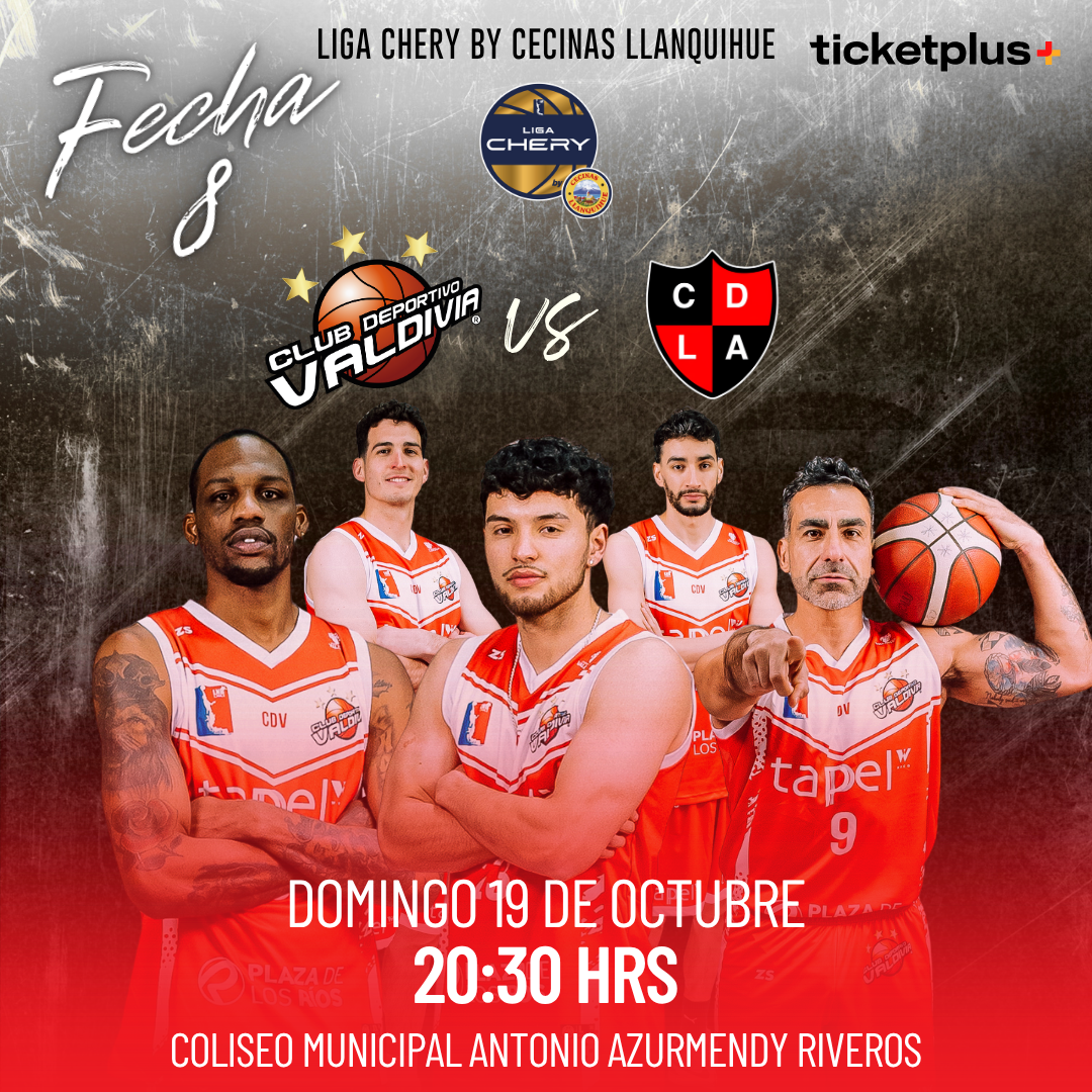 ⁠CD Valdivia vs CD Las Animas / LNB Liga CHERY by Cecinas Llanquihue 2025