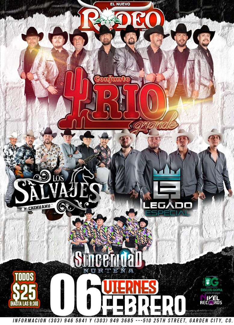 Conjunto Rio Grande-Salvajes de Chihuahua-Legado Especial-Autoridad Norteña