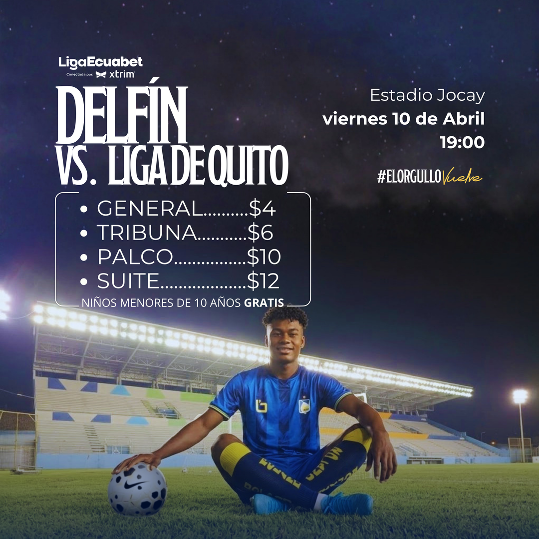 DELFIN S.C. vs LIGA DE QUITO