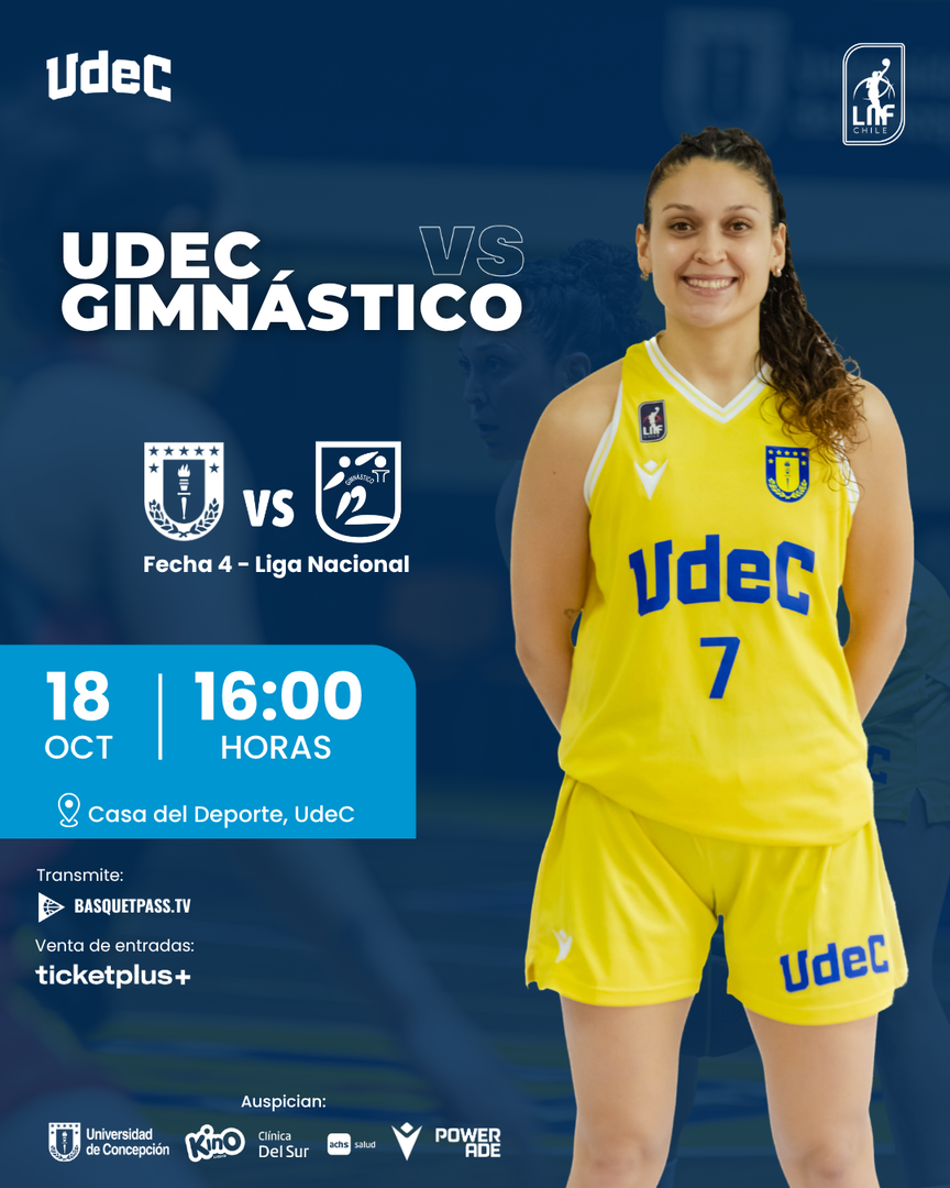 CD UdeC vs Gimnastico - Liga Nacional Femenina Clausura