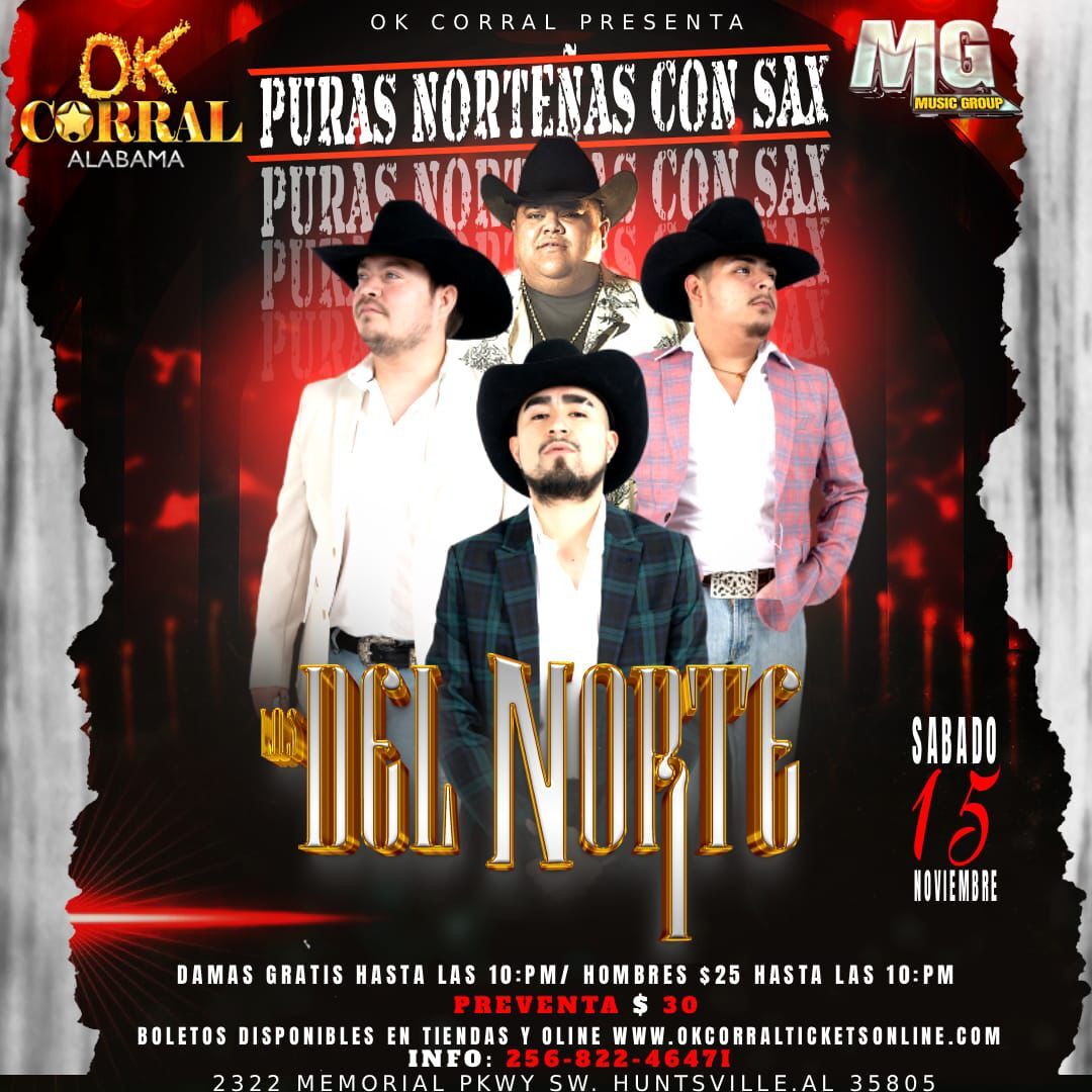 Los Del Norte-Puras Nortenas Con Sax