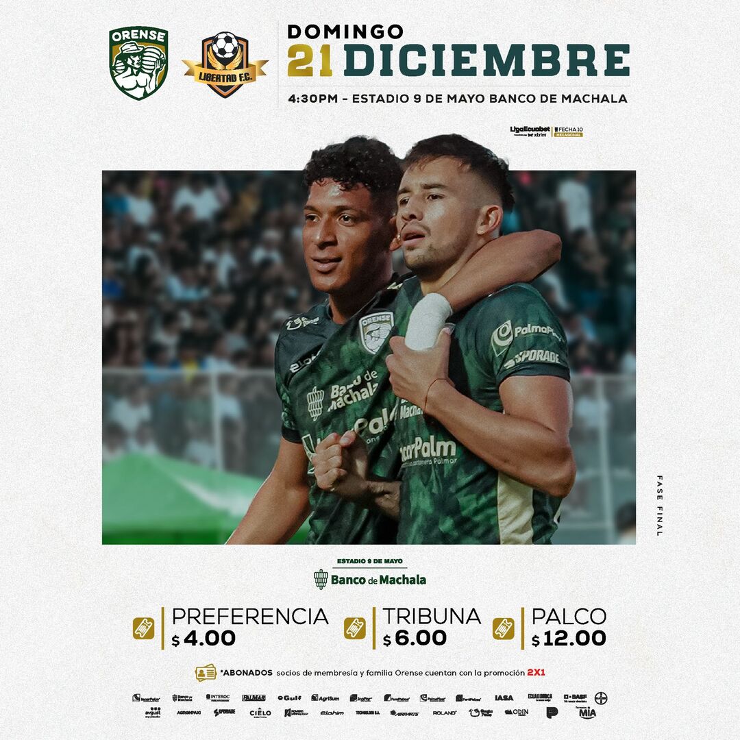 Orense vs. Libertad (hexagonal)