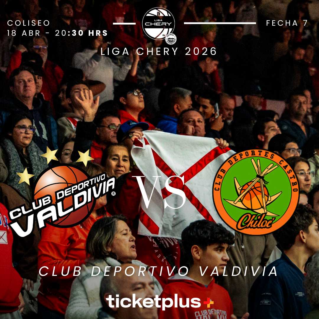 ⁠CD Valdivia vs Deportes Castro / LNB Liga CHERY by Cecinas Llanquihue 2026