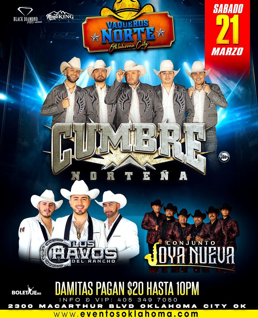 Cumbre Nortena - Los Chavos Del Rancho - Conjunto Nueva Joya