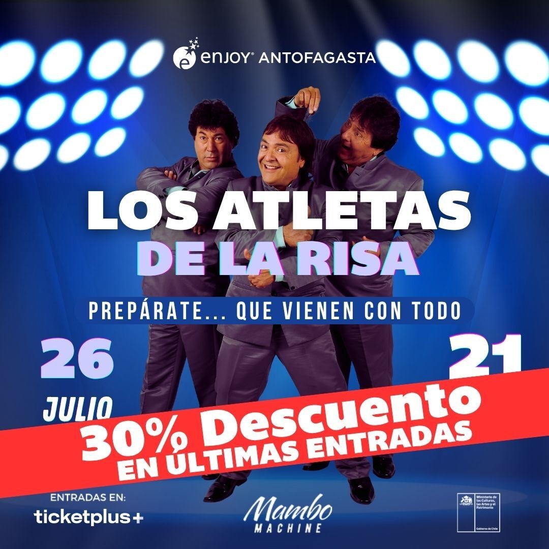 Los Atletas de la Risa en Enjoy Antofagasta