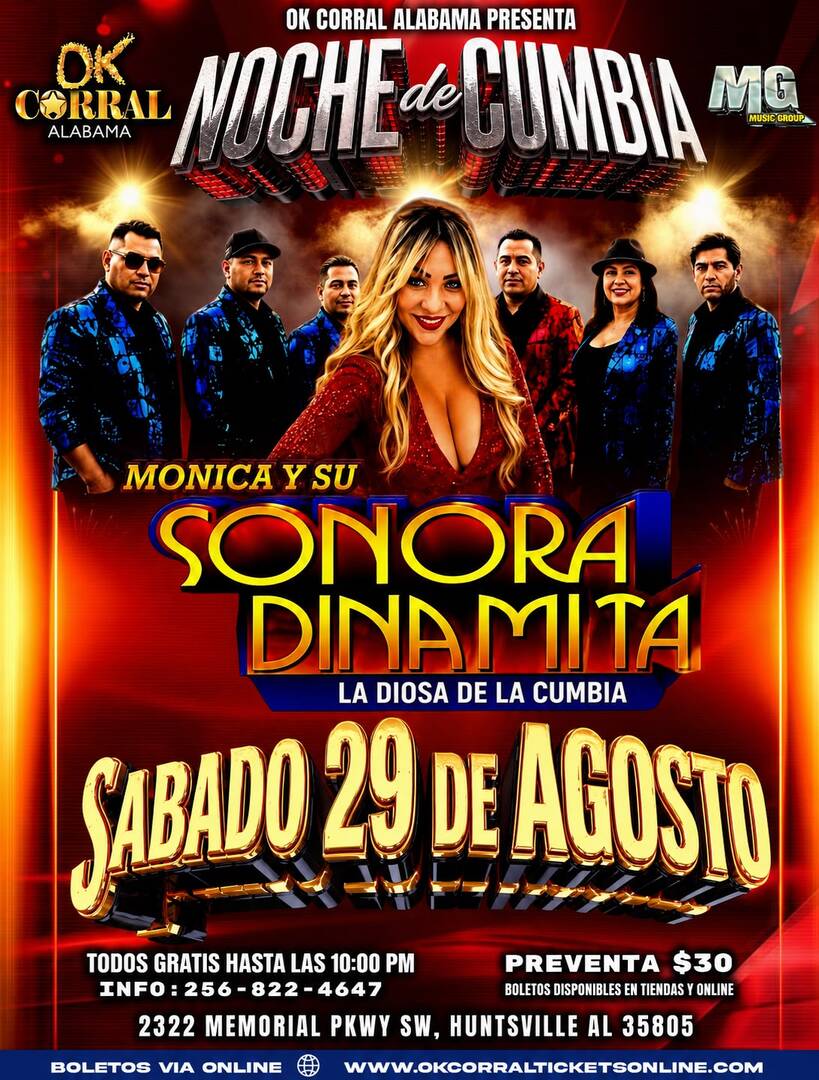 Monica y Su Sonora Dinamita La Diosa de La Cumbia