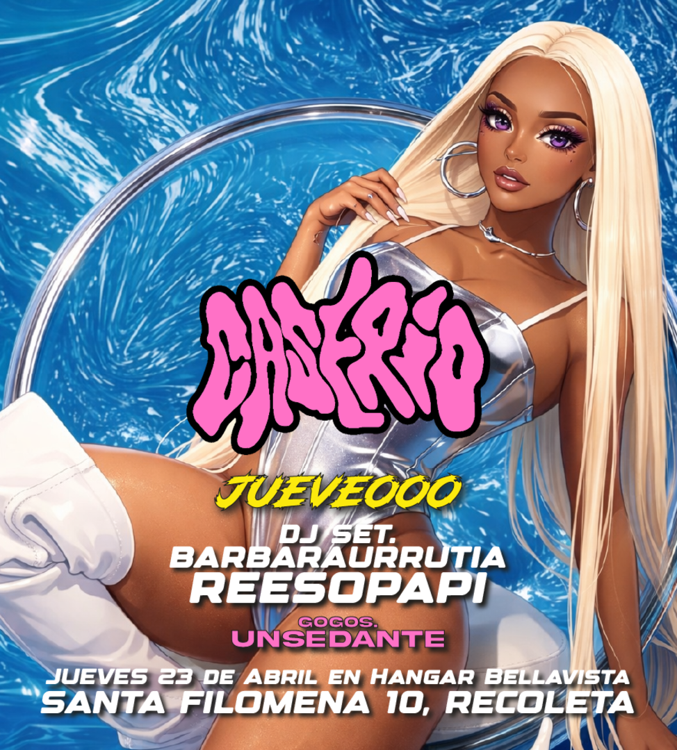 JUEVEOO 🌴 En Caserío fiesta Jueves 23 de Abril en Hangar Bellavista