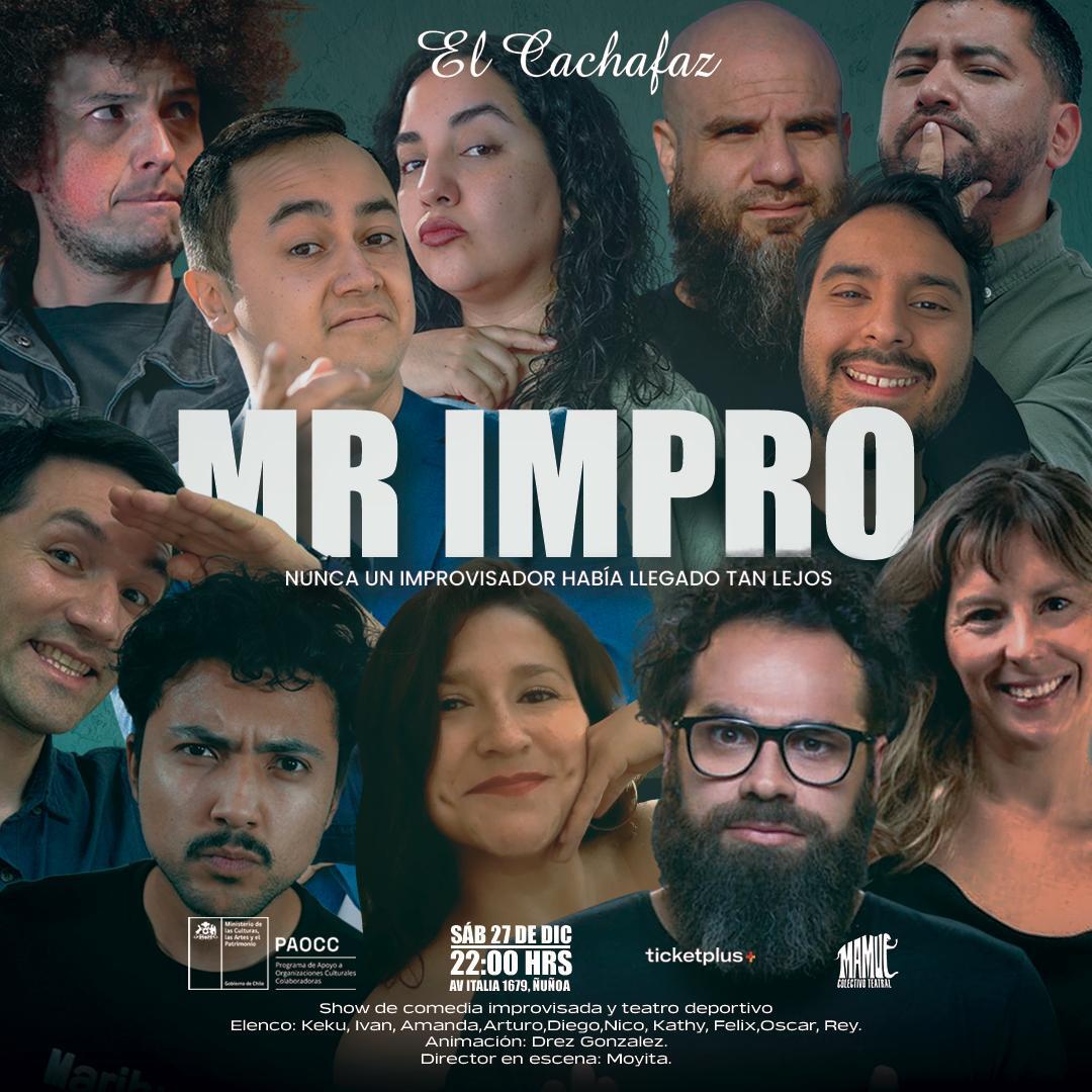 Show de Impro-Mr Impro- Sabado 27 Diciembre 22 hrs