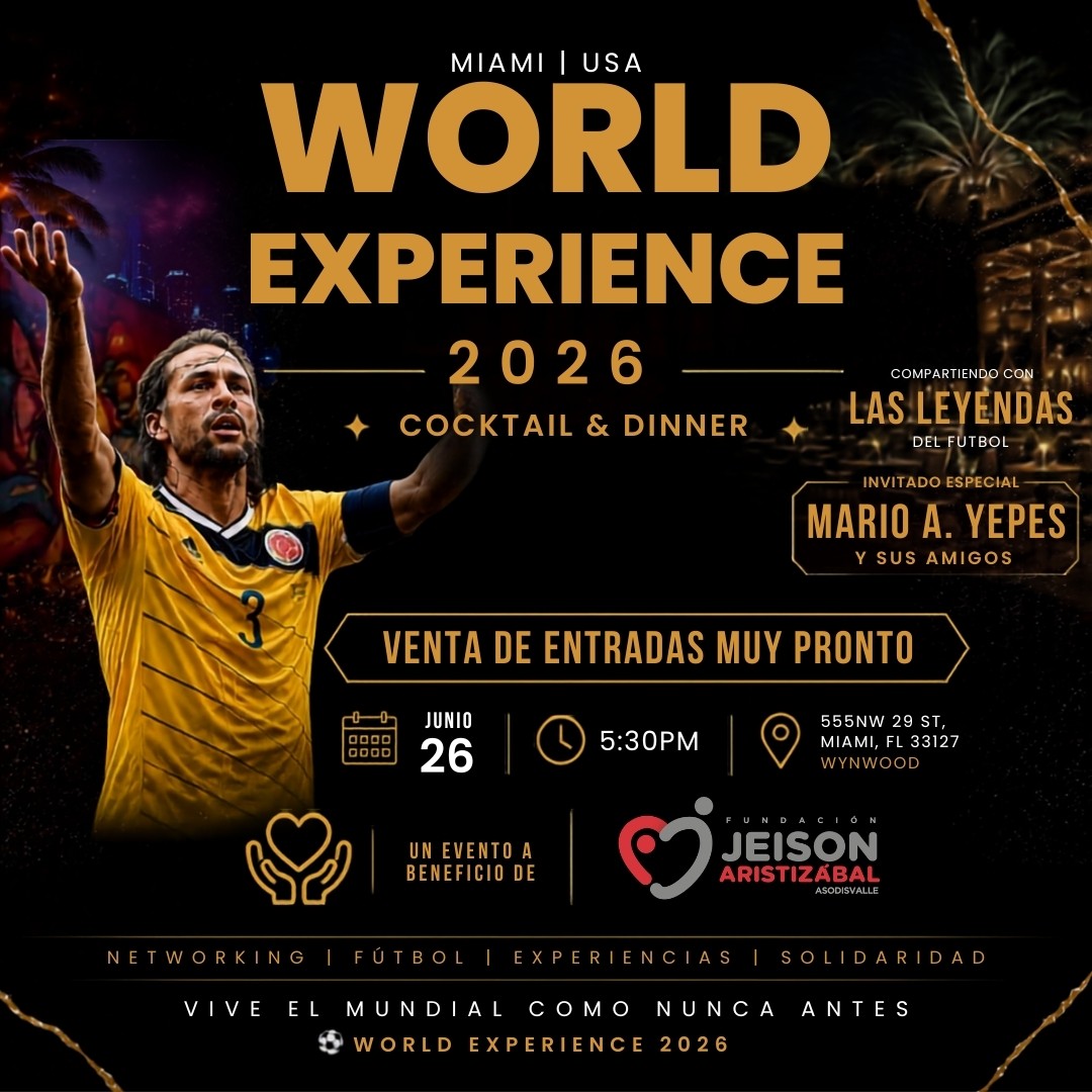 World Experience 2026 - Fundacion Jeison Aristizabal
