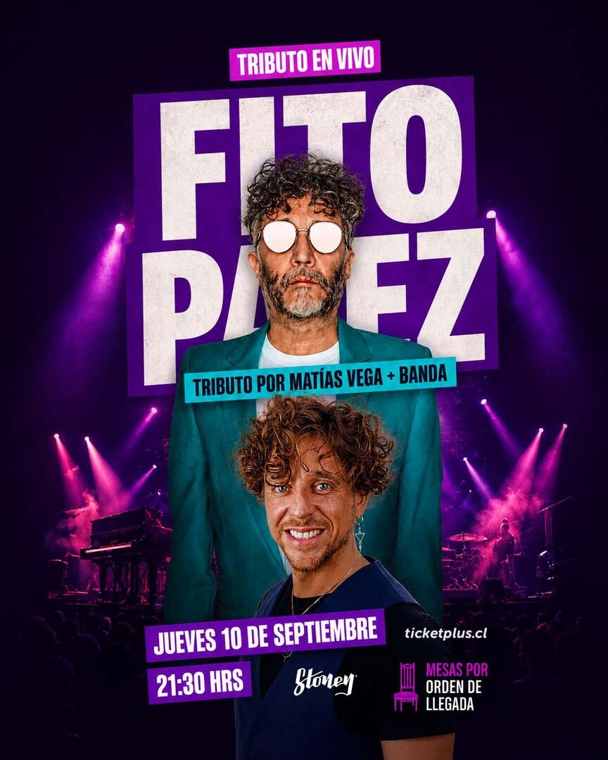 Tributo Oficial Fito Paez x Matías Vega + Banda 