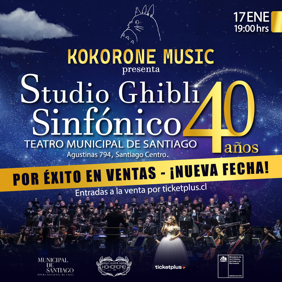 STUDIO GHIBLI SINFÓNICO · 40 AÑOS  por Kokorone Music