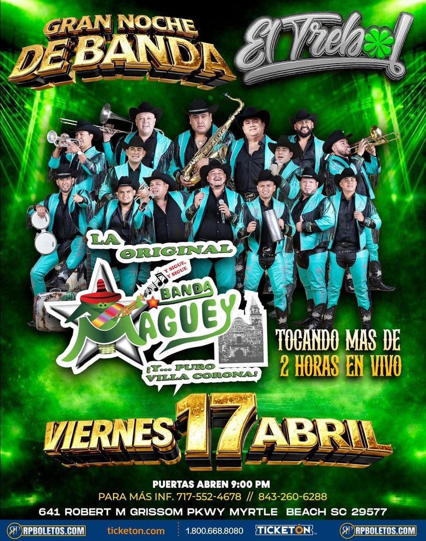 Banda Maguey-El Trebol-Myrtle Beach-SC