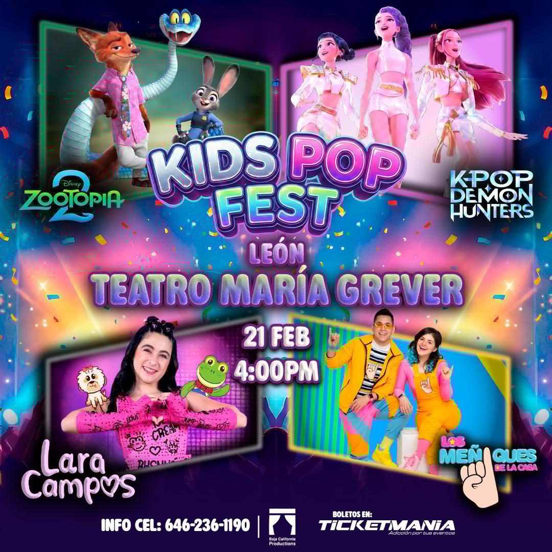 Kids Pop Fest en León