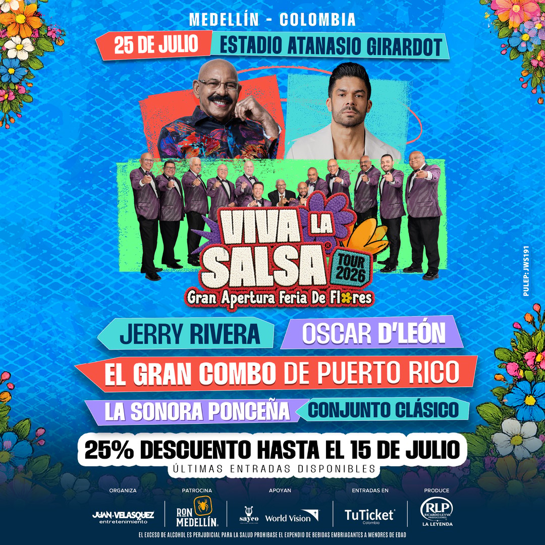 VIVA LA SALSA MEDELLIN 2026