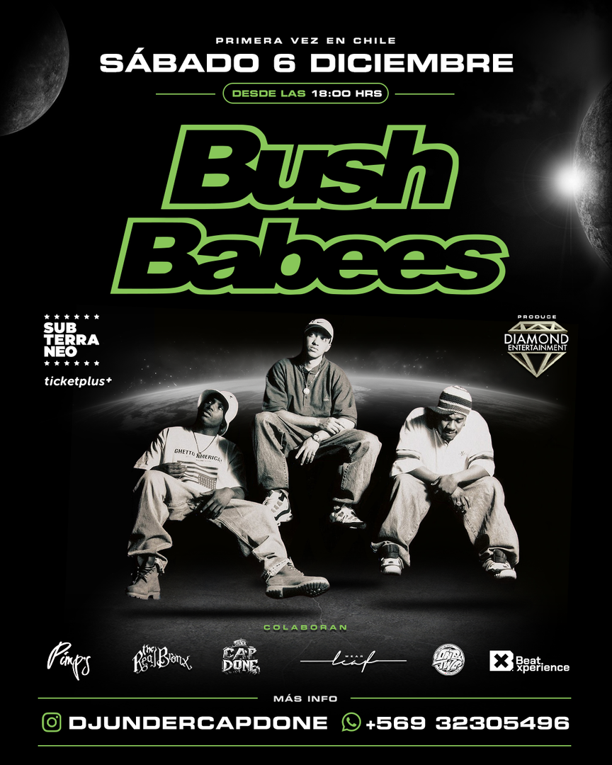 BUSH BABEES ★ SÁBADO 06 DICIEMBRE ★ Club Subterráneo