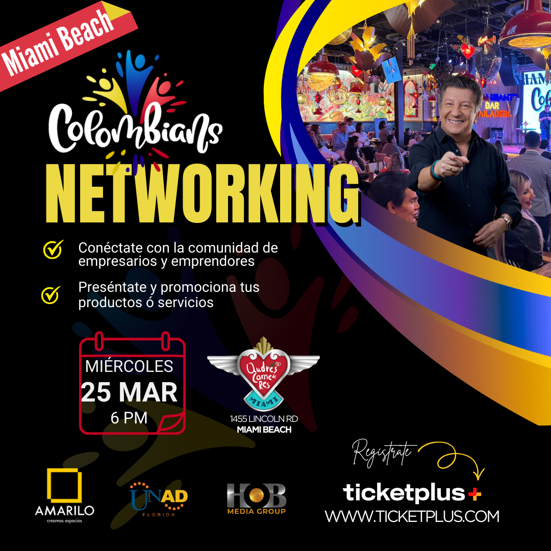 COLOMBIANS NETWORKING MIAMI BEACH