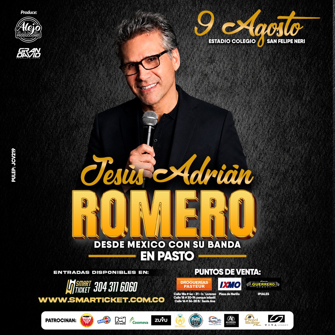 JESUS ADRIAN ROMERO EN PASTO