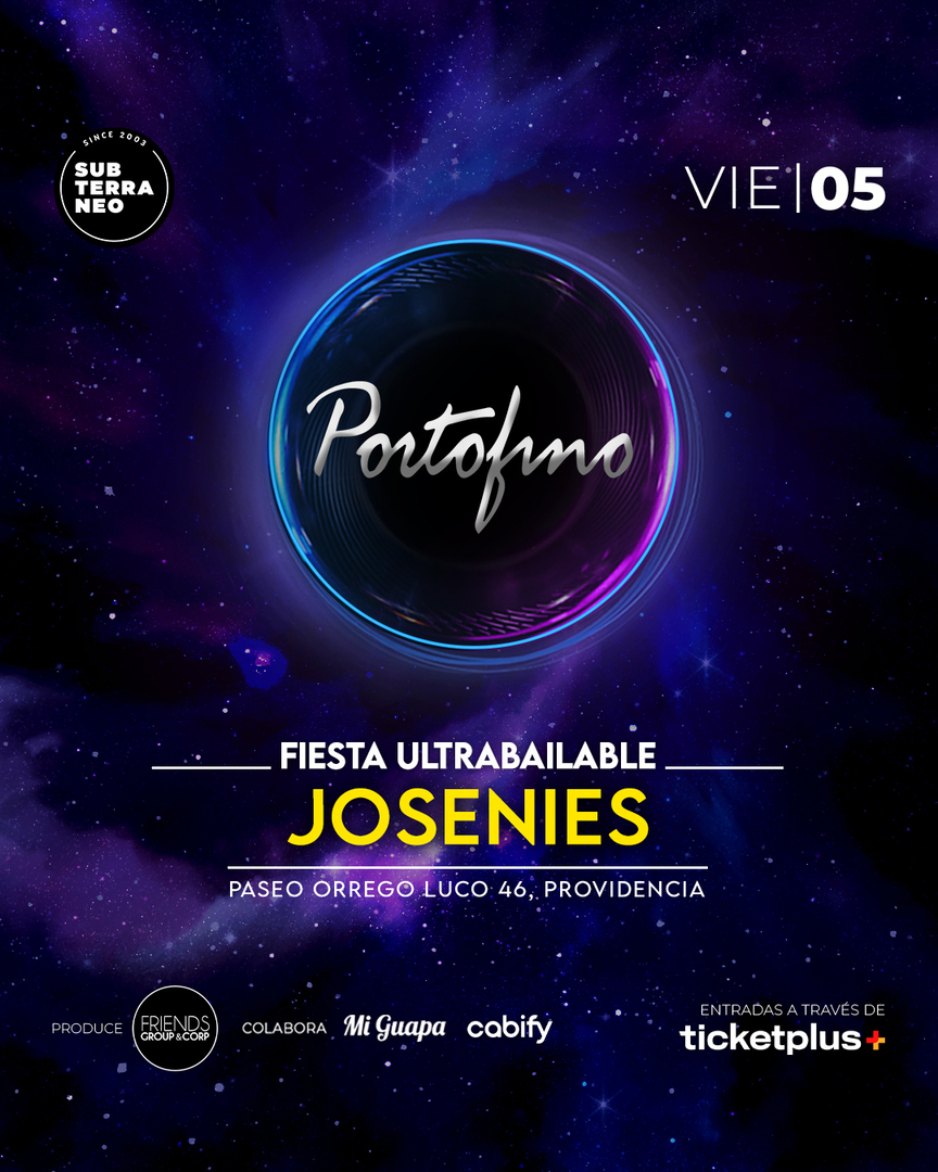 PORTOFINO Full ultrabailable ★ VIERNES 05 SEPTIEMBRE ★ Club Subterráneo (+23)