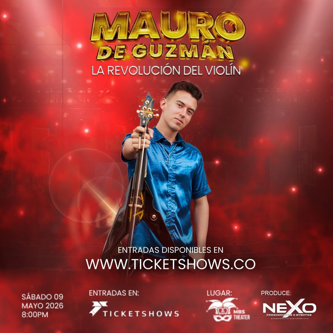 MAURO DE GUZMAN PRESENTA LA REVOLUCIÓN DEL VIOLIN																		