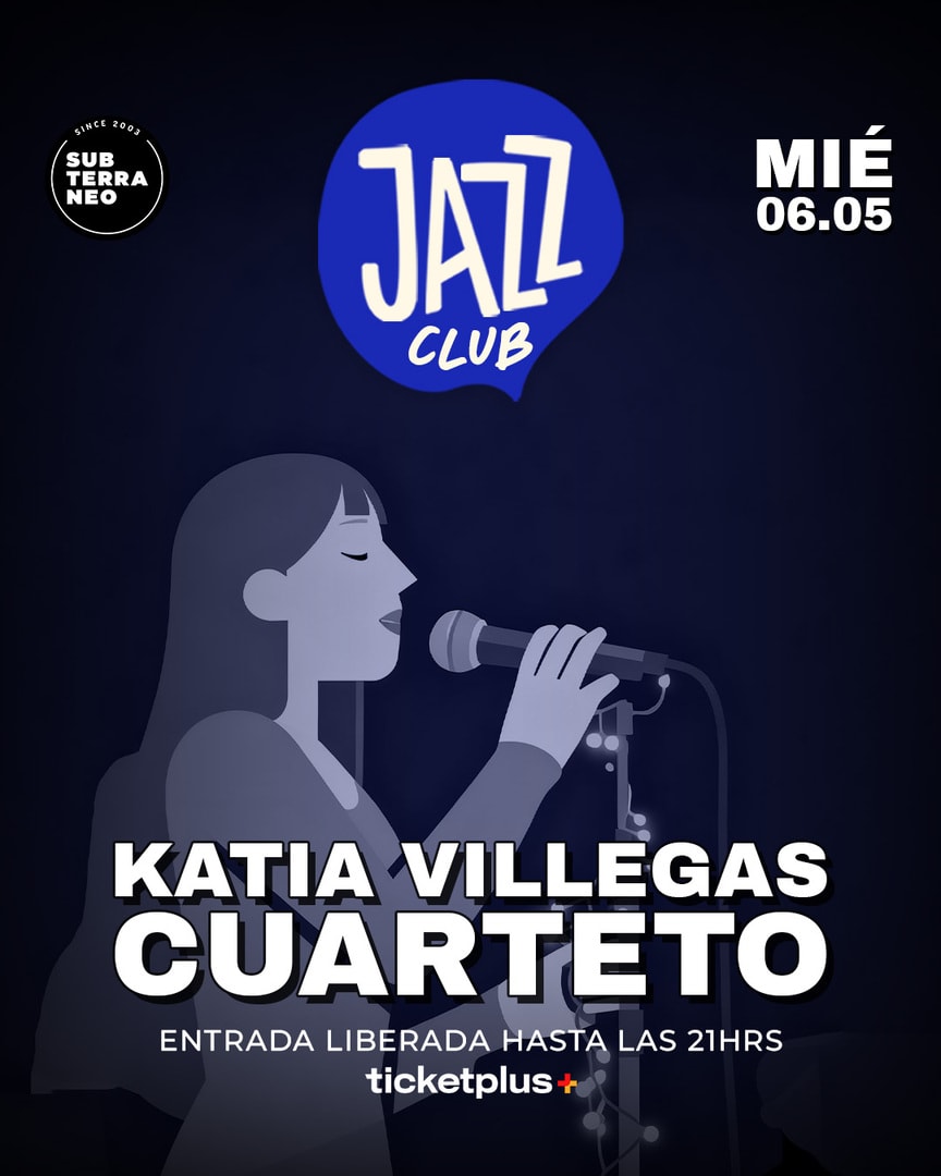 JAZZ CLUB 🎵 MIÉRCOLES 06 MAYO ★ Club Subterráneo 