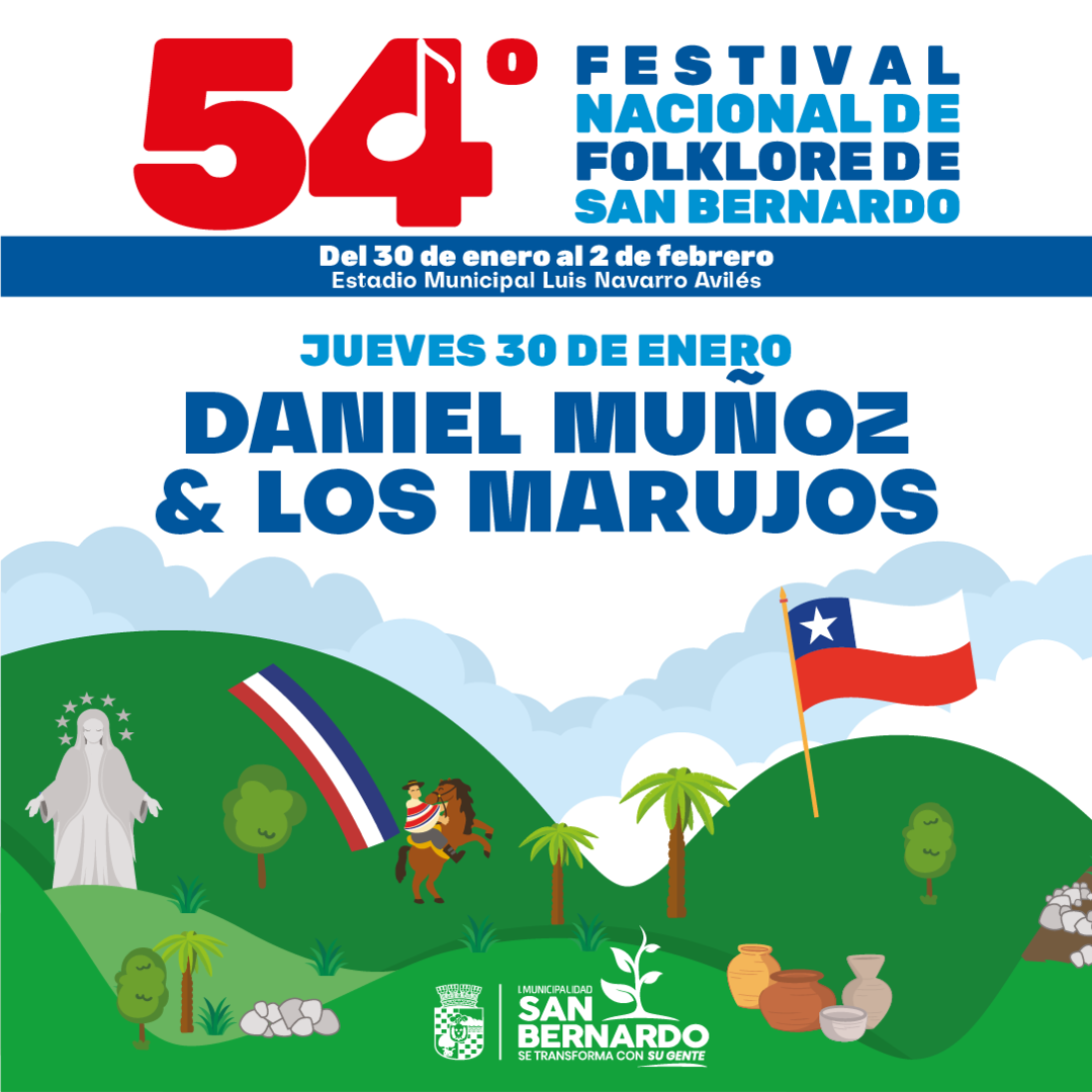 54° FESTIVAL DEL FOLCKLORE DE SAN BERNARDO