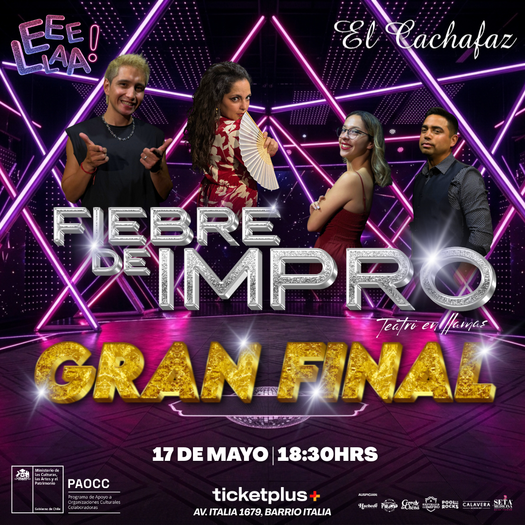 Show de Impro-Fiebre de Impro-Domigo 17 de Mayo 18:30hrs
