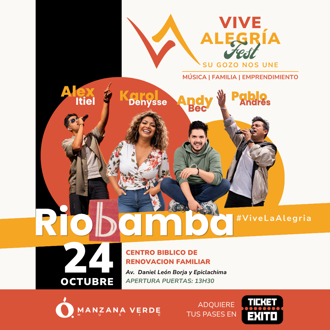 Vive Alegría Fest · RIOBAMBA 2026