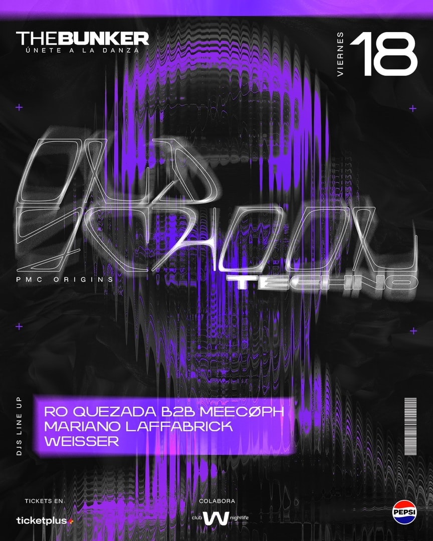 18/09 PISTA ELECTRONICA / THE BUNKER🚨
