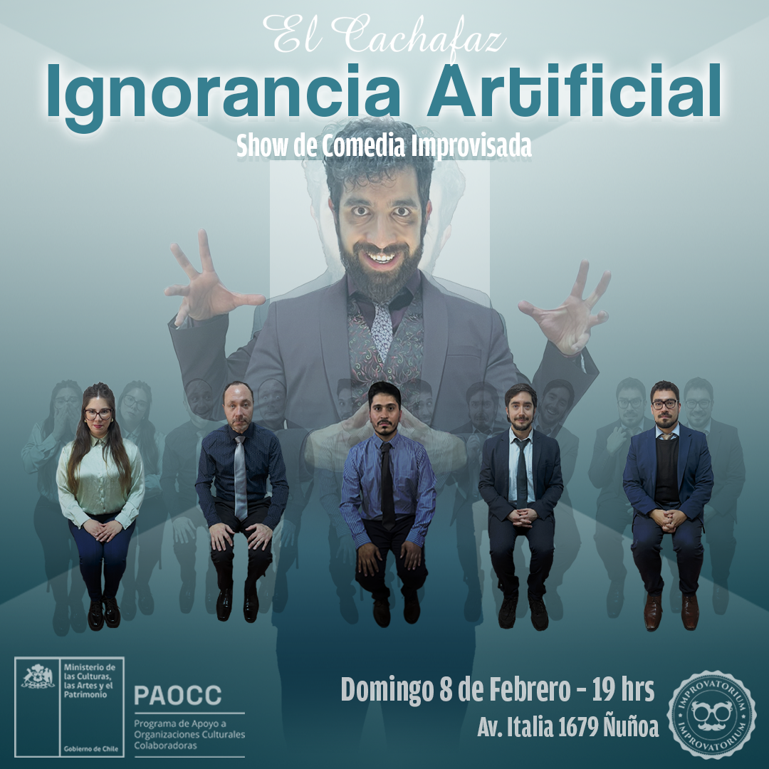 Ciclo de Teatro -Impro- Inteligencia Artificial- Domigo 8 Febrero 19hrs
