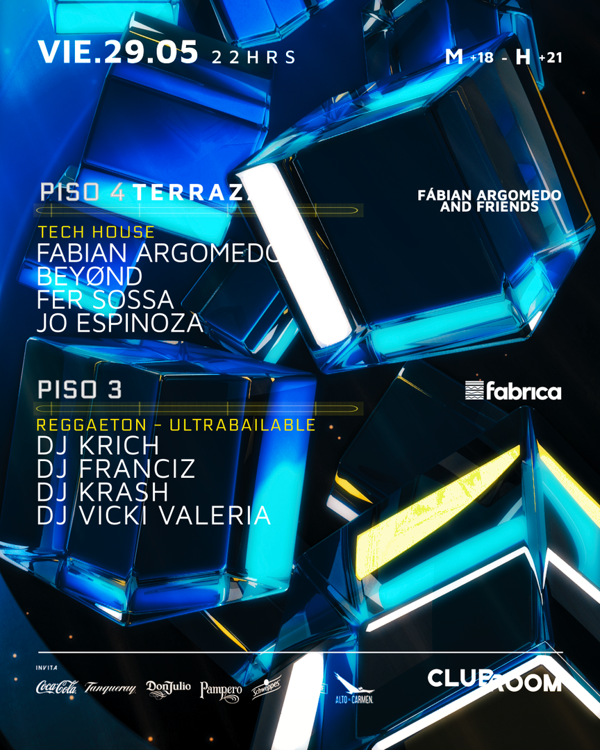 Clubroom Presenta La Terraza @ Viernes 29 Mayo