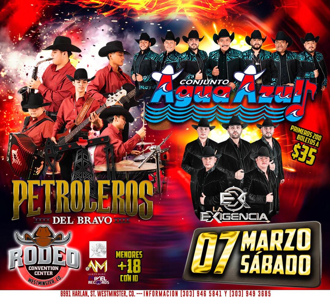Conjunto Agua Azul-Petroleros del Bravo-La Exigencia-El Rodeo Convention
