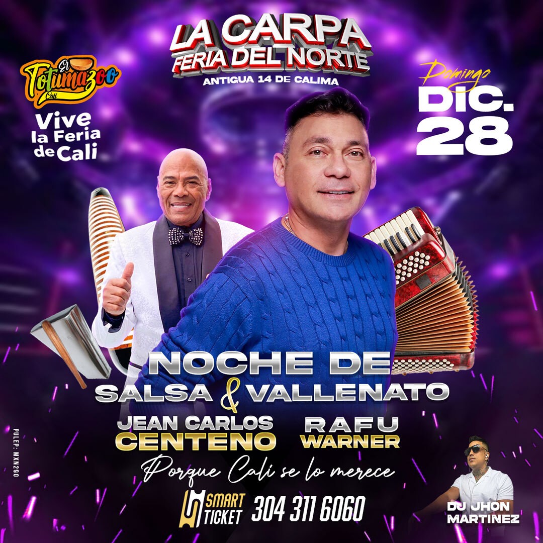 Noche de salsa y vallenato