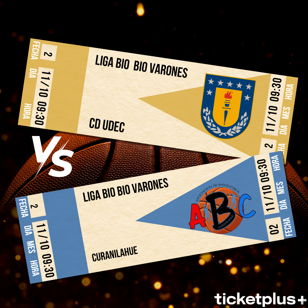 Liga Bío Bio Varones U. de Concepción UDEC vs Curanilahue