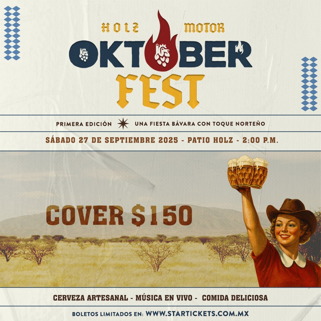 CUU - OKTOBERFEST HOLZ & MOTOR - PRIMERA EDICION 2025 