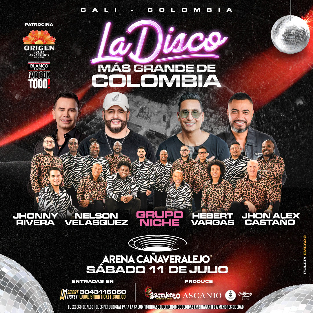 LA DISCO MAS GRANDE DE COLOMBIA