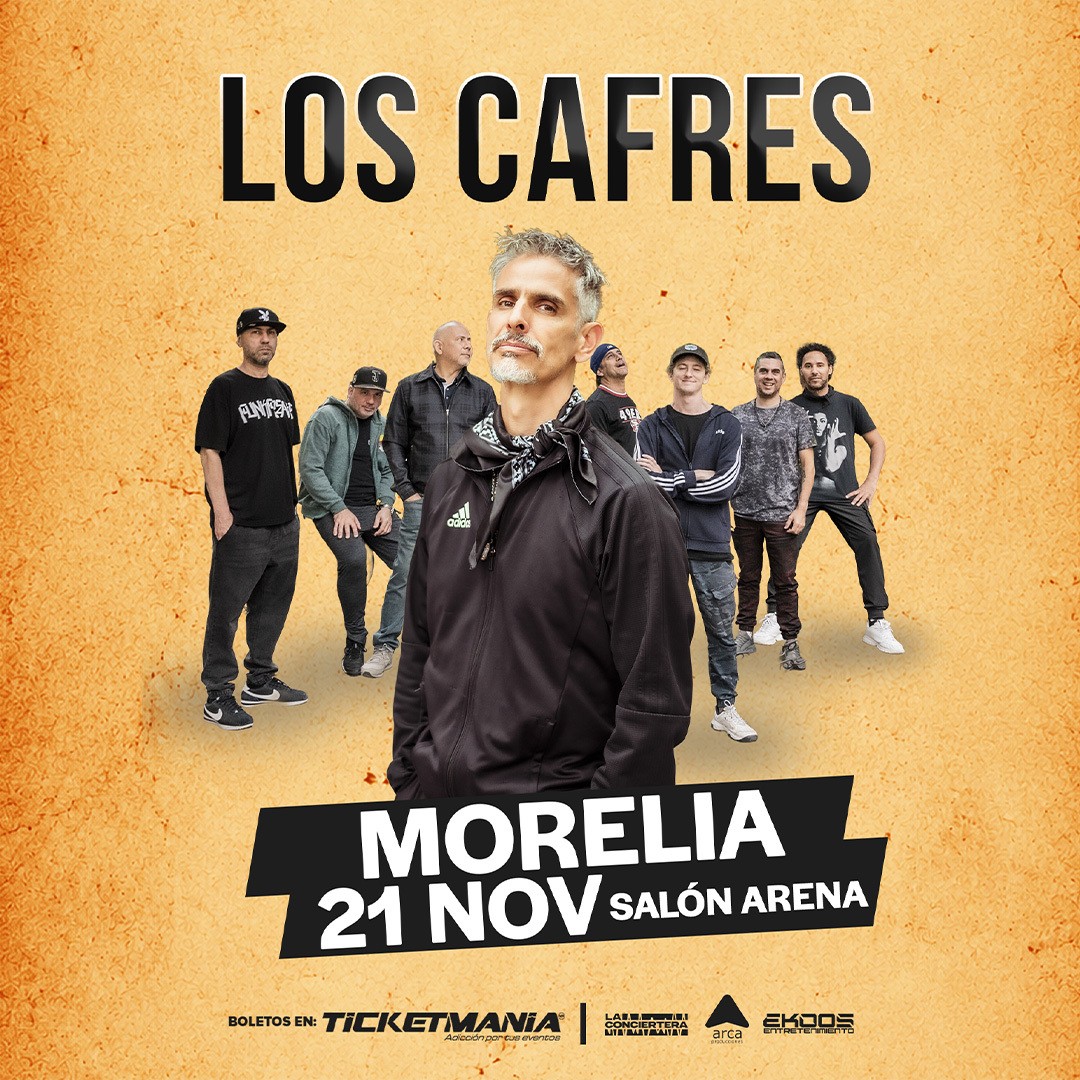 Los Cafres en Morelia