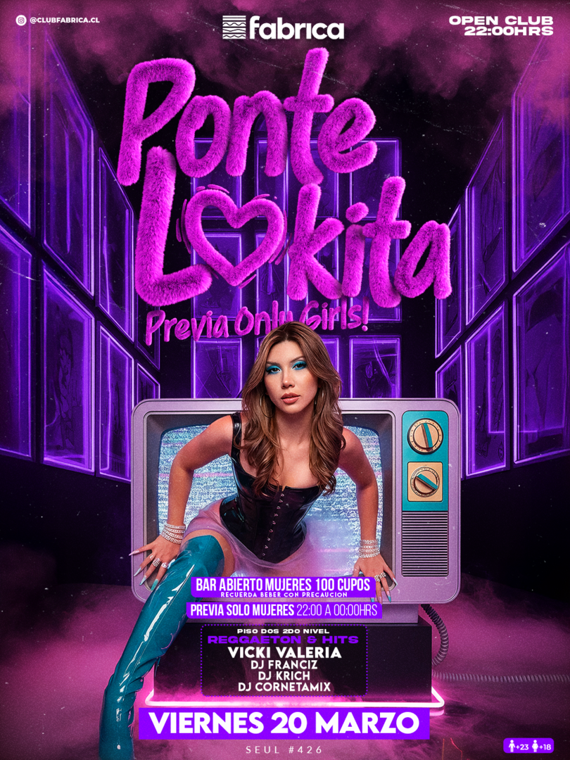 Club Fabrica Presenta Ponte Lokita @ Viernes 20 Marzo