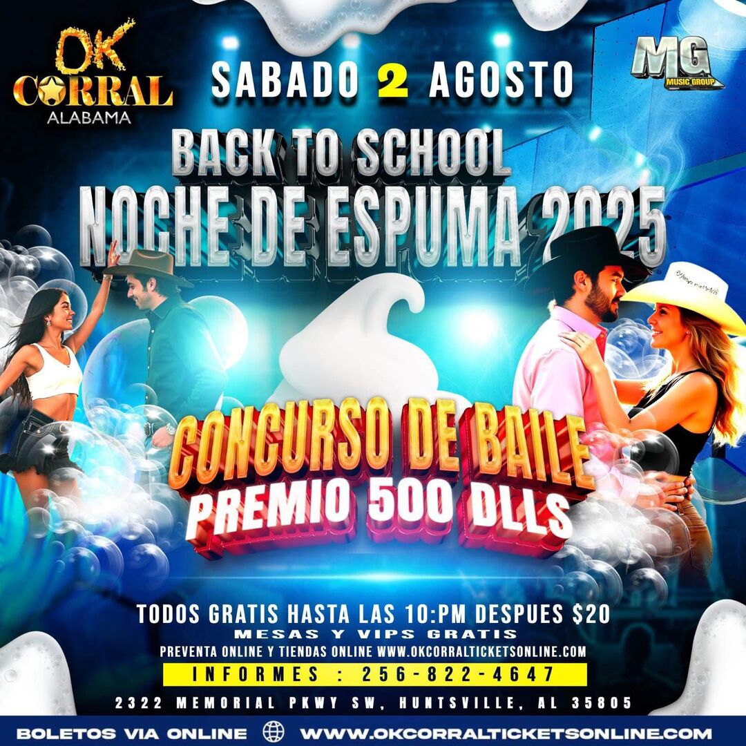 Noche de Espuma-Concurso de Baile