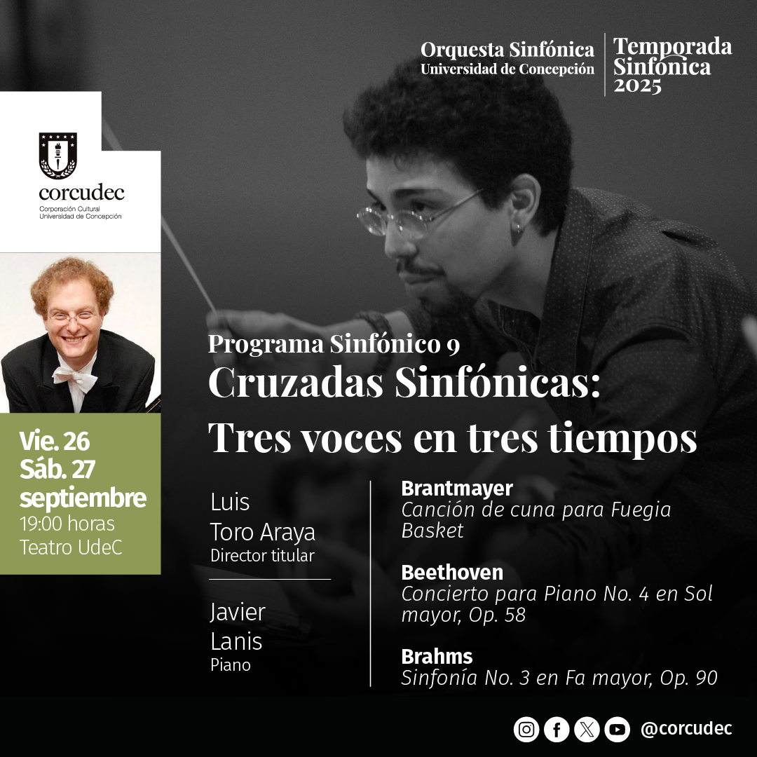 Sinfónico 9 - Cruzadas Sinfónicas: Tres voces en tres tiempos