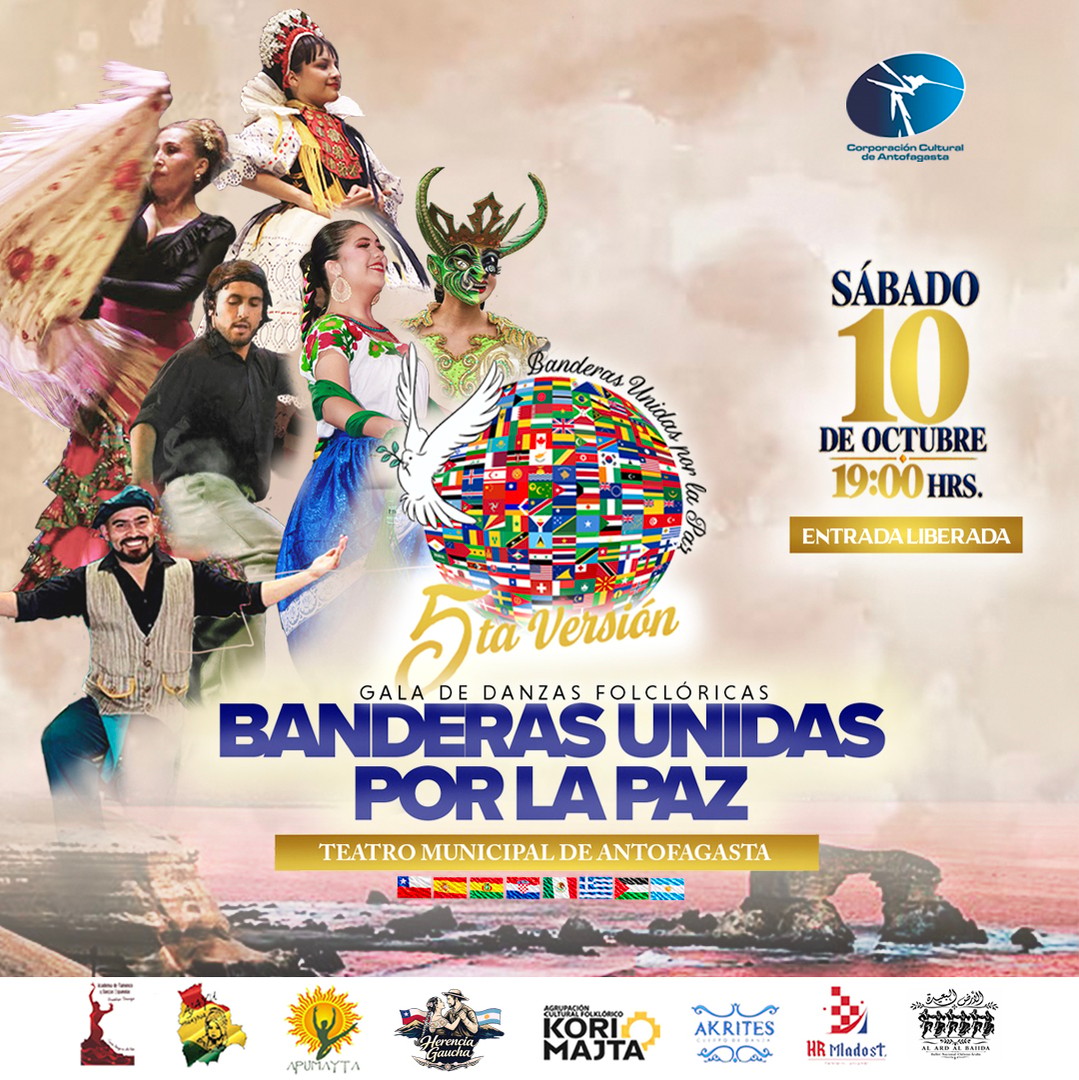 Gala de Danzas Folclóricas - Banderas Unidas por la Paz