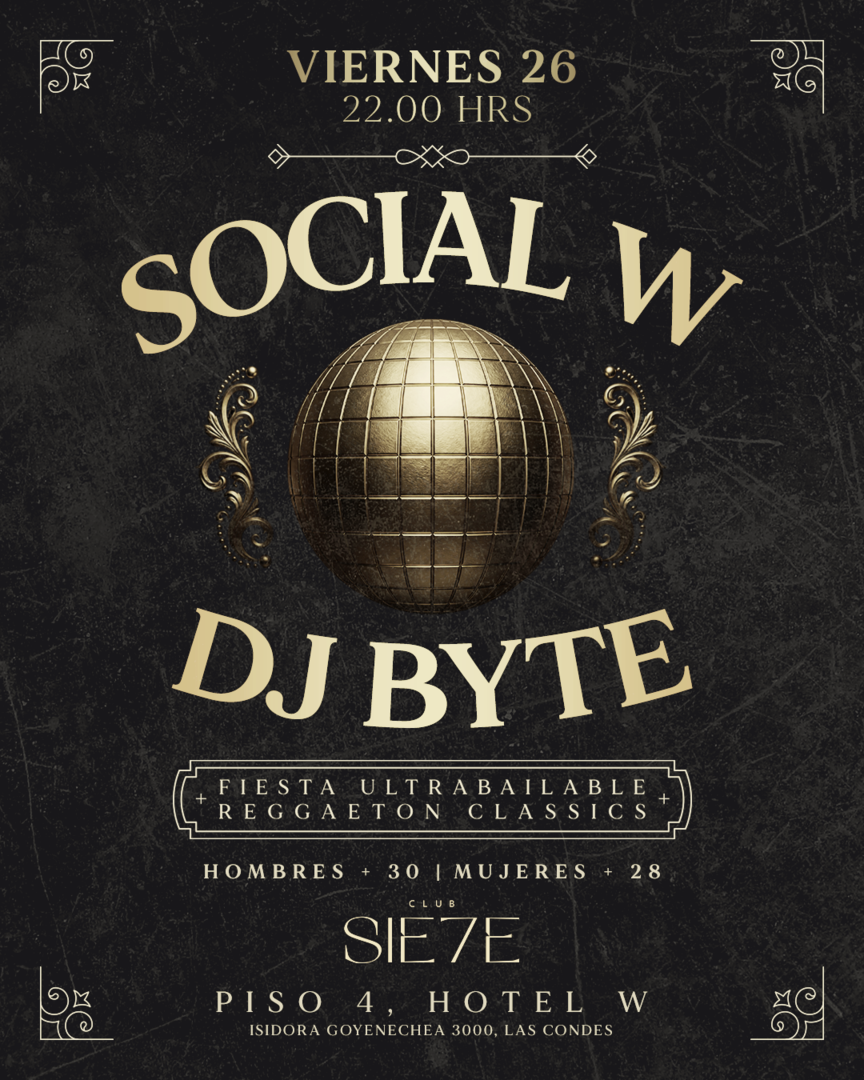 SOCIAL W ★ VIERNES 26 JUNIO ★ Club Siete 