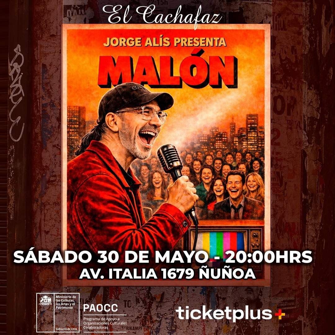 Jorge Alís-MALON - Sábado 30 Mayo 20 hrs