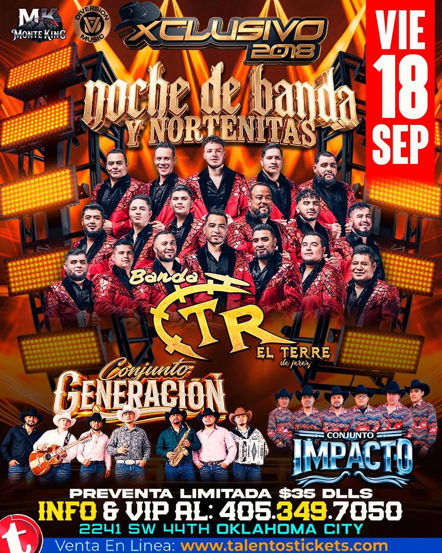 Banda El Terre - Conjunto Generacion - Conjunto Impacto