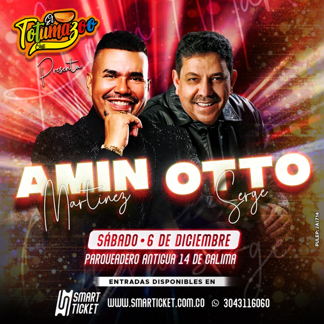 Amin Martinez y Otto Serge El Concierto