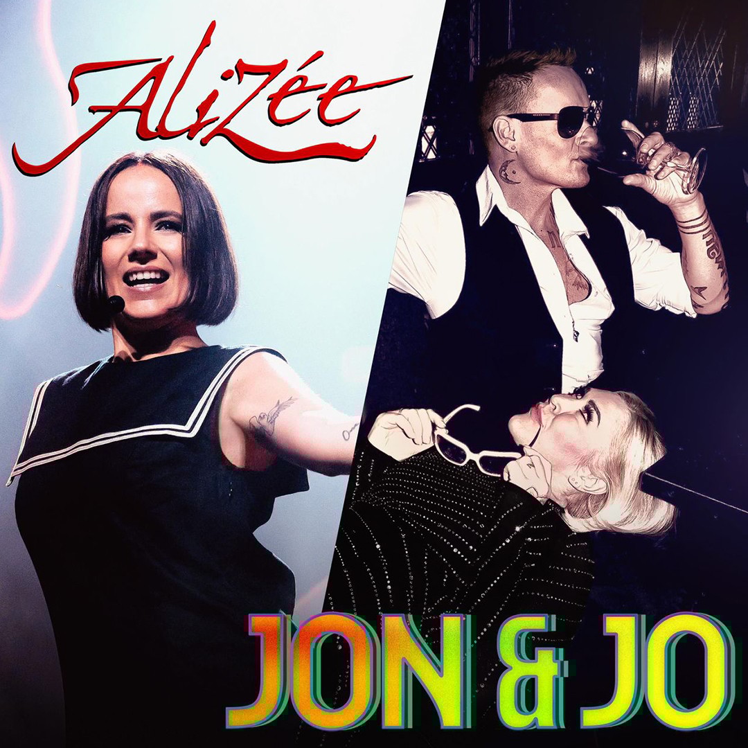 Alizee + Jo & Jon with the band from SClub