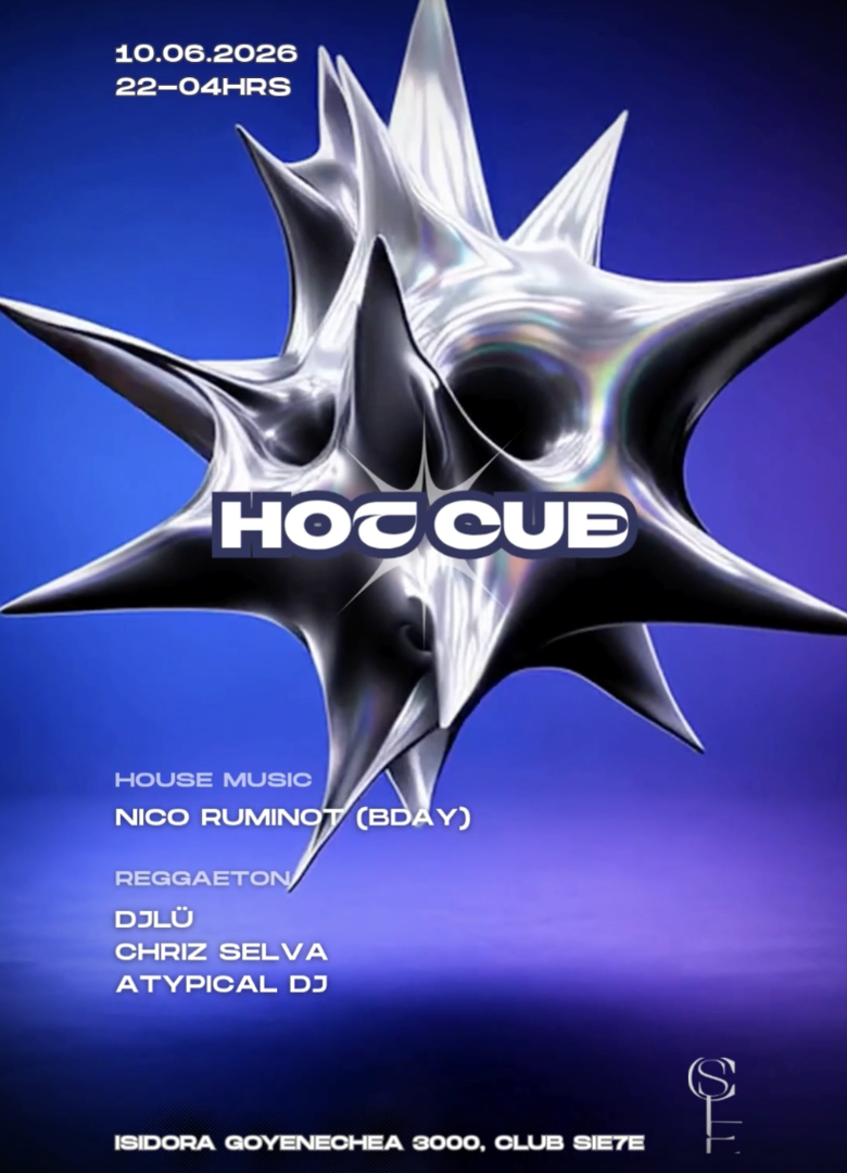 HOT CUE ★ MIÉRCOLES 10 JUNIO ★ Club Siete 