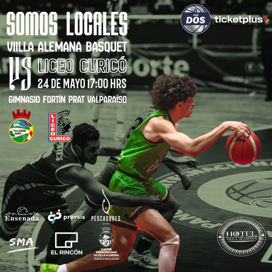 Villa Alemana Basquet vs Liceo Curicó