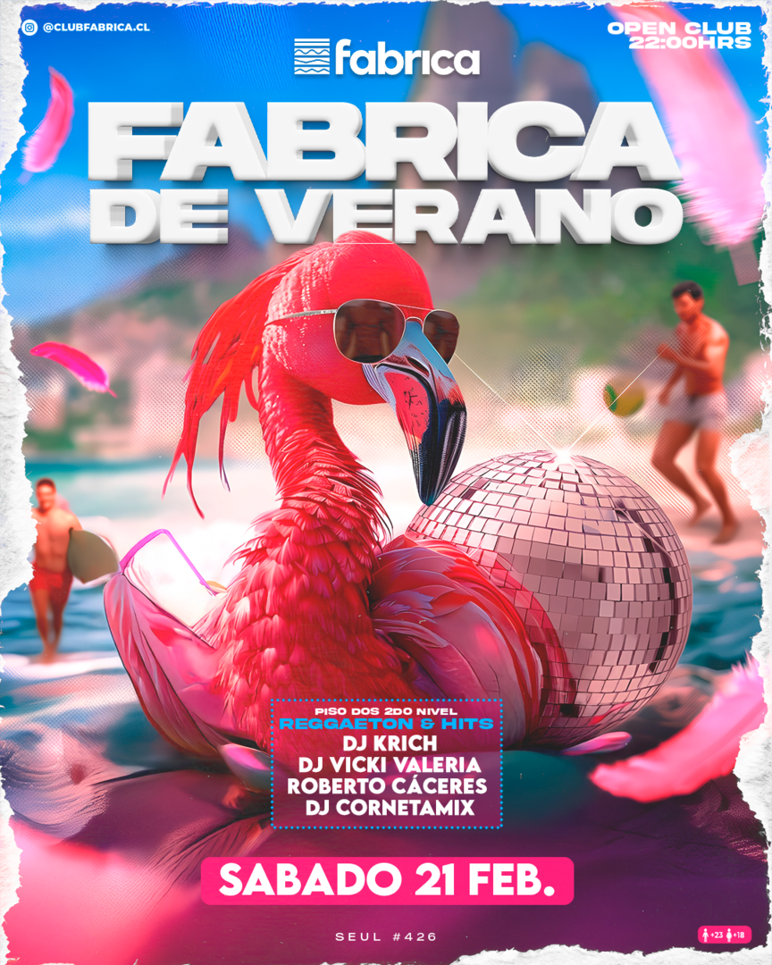 Club Fabrica Presenta @ Sábado 21 Febrero